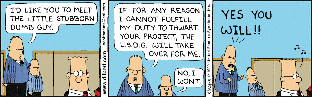 Dilbert Cartoon
